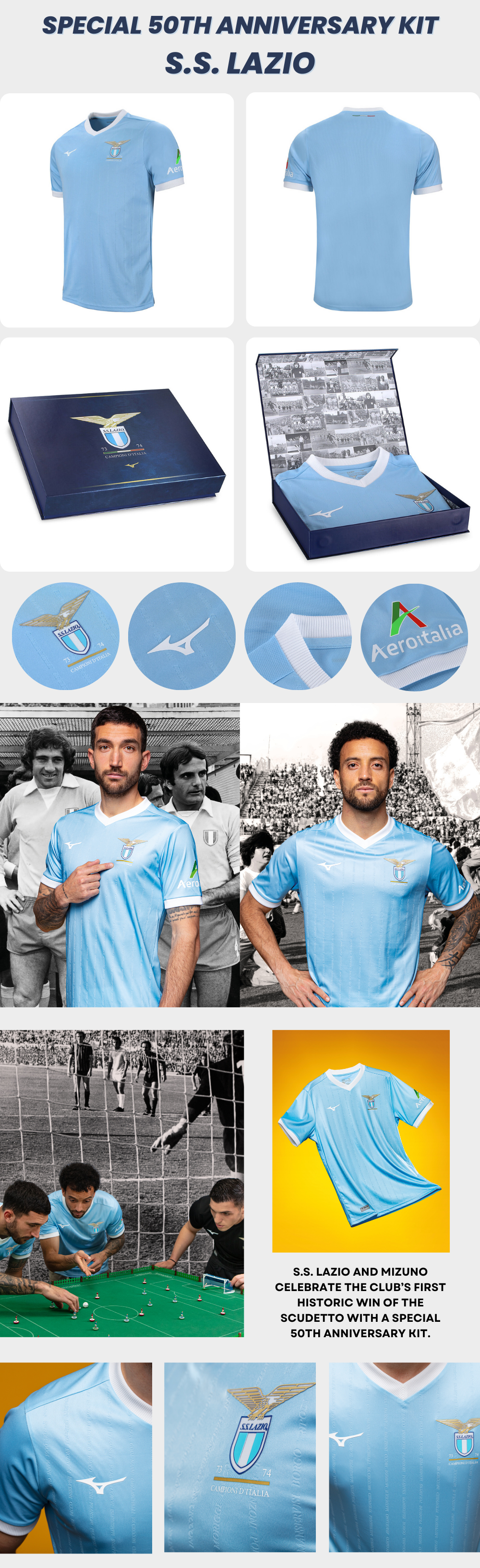 S.S. LAZIO SPECIAL EDITION JERSEY